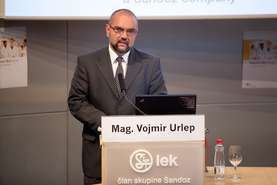 Vojmir Urlep, President of the Lek Board of Management