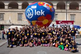 Lek, a Sandoz company, made sure that the last day of the holidays was as fun and unforgettable as possible for the Maribor children. 