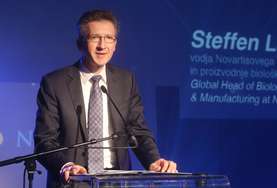 Steffen Lang, globalni vodja Tehničnega razvoja in proizvodnje bioloških zdravil v Novartisu