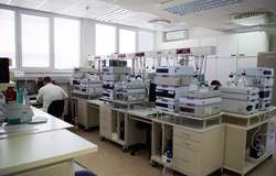 Analytical laboratory for final active ingredient testing