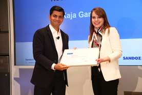 Kaja Gantar je prejela Sandozovo nagrado za novinko leta