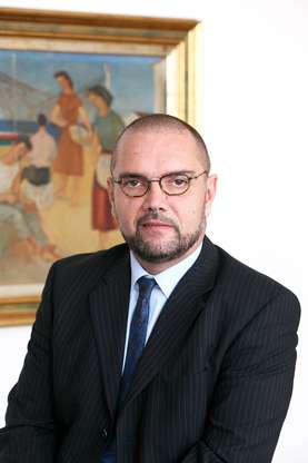 Vojmir Urlep, future President of the Lek Board of Management