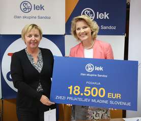 Lek, a Sandoz comapny, is supporting SAFY for 15 years, during which 10.500 children went on holidays