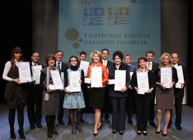 Special recognition was given to all the companies which received the certificate already in 2007