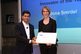 Dr. Polona Smrdel je prejela Sandozovo nagrado Inovator leta