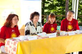 Anita Ogulin, Barbara Miklič Turk, Karin Elena Sanchez in Zvone Bogdanovski
