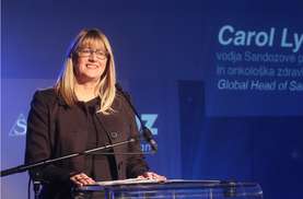 Carol Lynch, globalna vodja Sandozove Biofarmacevtike in onkoloških zdravil za injiciranje