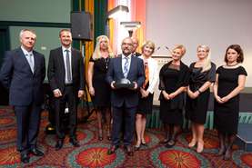 Manager of the Year Vojmir Urlep with his team