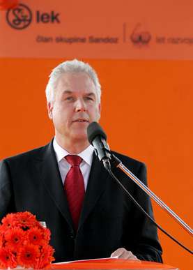 Dr. Andreas Rummelt, CEO Sandoz