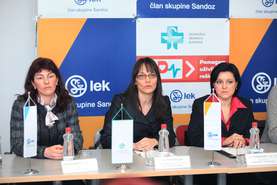 Akcijo so predstavile predstavnice Leka in Lekarniške zbornice Slovenije