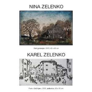 Nina in Karel Zelenko - Grafike