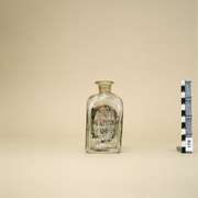 Apothecary jar, bottle, rectangular
