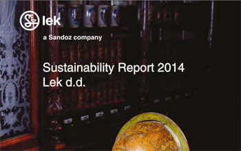 Sustainability Report 2014 Lek d. d. 