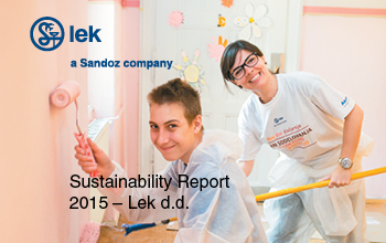 Sustainability Report 2015 Lek d. d. 